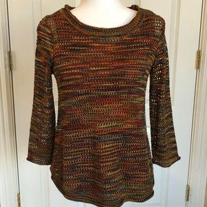 Studio JPR Open Weave Sweater with tank